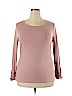 Alfani Pink Long Sleeve T-Shirt Size XXL - photo 1