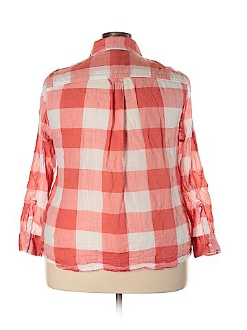 Lane Bryant Long Sleeve Button-Down Shirt (view 2)