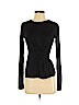 ALLSAINTS 100% Rayon Black Long Sleeve Top Size S - photo 1