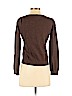 H&M 100% Cotton Brown Cardigan Size S - photo 2