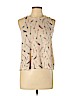 Ginger G. Tan Sleeveless Top Size L - photo 1