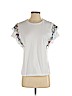 BP. 100% Cotton White Short Sleeve Top Size S - photo 1
