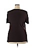 INC International Concepts Brown Short Sleeve Top Size 2X - photo 2