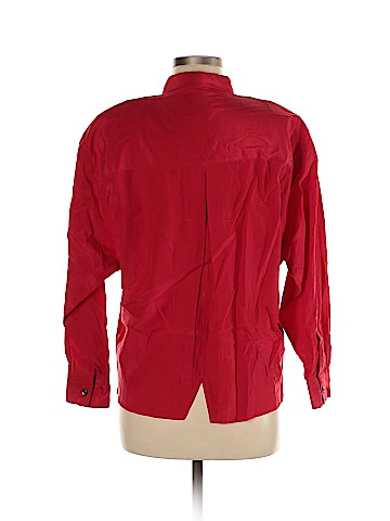 Generra Long Sleeve Silk Top (view 2)