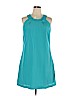 Merona 100% Polyester Blue Cocktail Dress Size 16 - photo 1