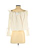 Club Monaco 100% Cotton Ivory Long Sleeve Top Size 2 - photo 2