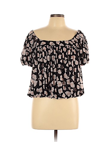 Free People Short Sleeve Blouse (view 1)