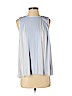 Designers Remix Charlotte Eskildsen 100% Polyester Blue Sleeveless Blouse Size EU 32 / US 2 - photo 1
