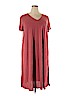 Ava & Viv Pink Casual Dress Size 2X - photo 1