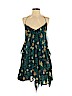 Free People 100% Polyester Green Sleeveless Blouse Size S - photo 1