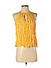 Joie 100% Silk Yellow Sleeveless Silk Top Size XXS - photo 1