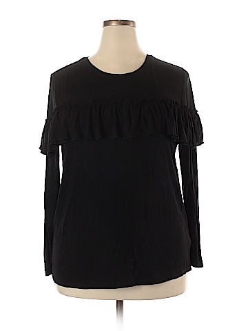 ELOQUII Long Sleeve Top (view 1)