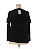ELOQUII Black Long Sleeve Top Size 18 - 20 Plus - photo 2