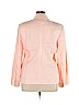 Chaps 100% Linen Pink Blazer Size 16 - photo 2