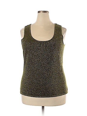 Alfani Sleeveless Silk Top (view 1)