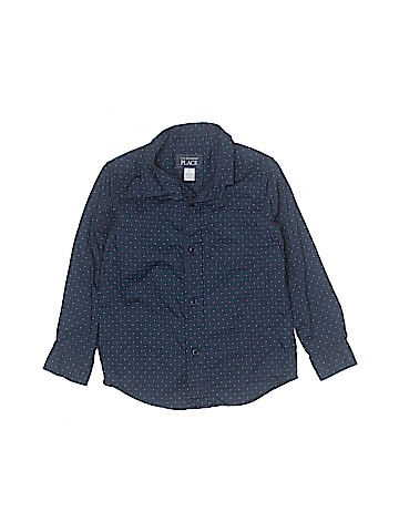 The Children's Place Long Sleeve Button-Down Shirt (view 1)