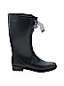 J.Crew Black Rain Boots Size 9 - photo 1