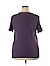 Alfani Purple Short Sleeve Top Size 2X - photo 2