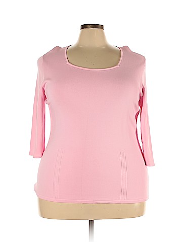 Joseph A. 3/4 Sleeve Top (view 1)