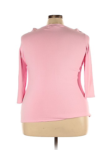 Joseph A. 3/4 Sleeve Top (view 2)