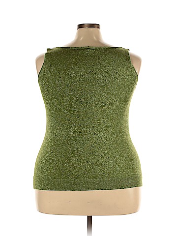 Alfani Sleeveless Silk Top (view 2)