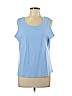 Lands' End 100% Cotton Blue Tank Top Size XL - photo 1