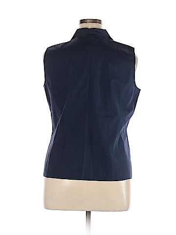 Jones New York Sleeveless Button-Down Shirt (view 2)