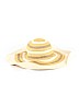 Calvin Klein 100% Paper Stripes Ivory Sun Hat One size - photo 1