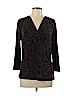 Liz & Co Brown 3/4 Sleeve Top Size XL - photo 1