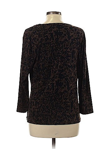 Liz & Co 3/4 Sleeve Top (view 2)