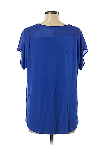 Cynthia by Cynthia Rowley Short Sleeve Blouse (view 2)