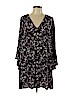 Lush 100% Rayon Blue Casual Dress Size L - photo 1