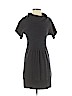 Ann Taylor LOFT Gray Casual Dress Size S (petite) - photo 1