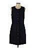 Tory Burch 100% Linen Blue Casual Dress Size 10 - photo 1