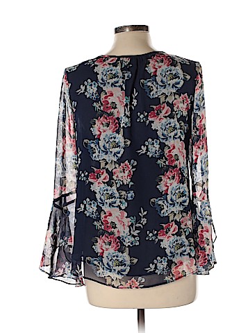 White House Black Market Long Sleeve Blouse (view 2)