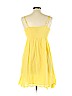 Dots 100% Cotton Yellow Casual Dress Size L - photo 2