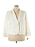 Talbots 100% Cotton White Blazer Size 18 (petite) - photo 1
