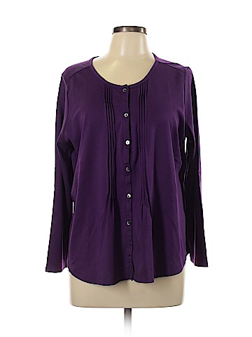 L.L.Bean 3/4 Sleeve Button-Down Shirt (view 1)