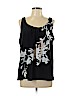 New York & Company 100% Polyester Black Sleeveless Blouse Size XL - photo 1