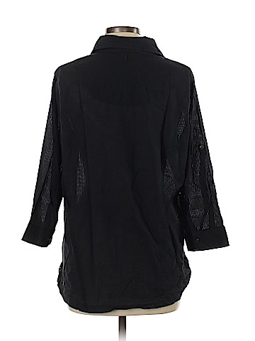 Millenium 3/4 Sleeve Button-Down Shirt (view 2)