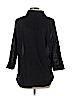 Millenium 100% Cotton Black 3/4 Sleeve Button-Down Shirt Size 1X - photo 2