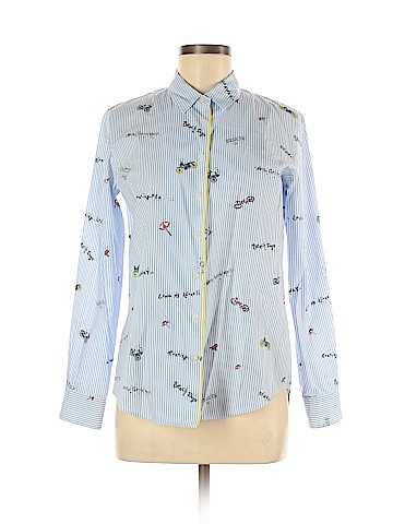 Mira Mikati Long Sleeve Button-Down Shirt (view 1)