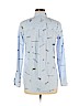 Mira Mikati 100% Cotton Blue Long Sleeve Button-Down Shirt Size EU 38 / US 8 - photo 2
