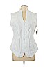 Scully 100% Cotton White Sleeveless Blouse Size XL - photo 1