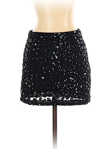 Creme Fraiche Silk Skirt (view 1)