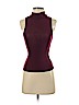 American Eagle Outfitters Purple Sleeveless Turtleneck Size XXS - photo 1