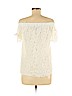 Lulu's White Short Sleeve Top Size S - photo 2