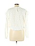 Forever 21 100% Cotton White Long Sleeve Blouse Size M - photo 2