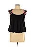 H.I.P. Happening in the Present Black Sleeveless Top Size M - photo 1