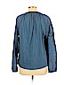 Lucky Brand 100% Cotton Blue Long Sleeve T-Shirt Size L - photo 2